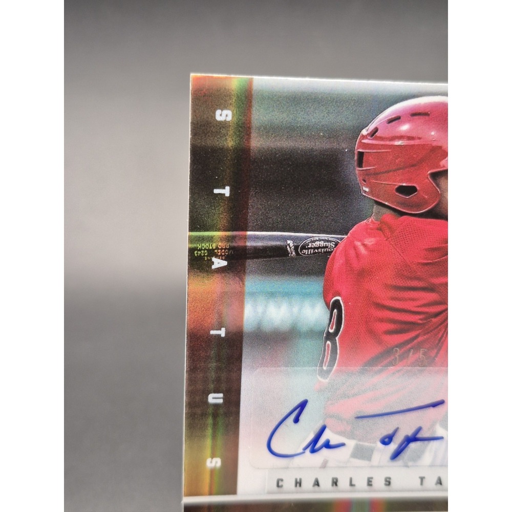 2012 Elite Extra Editoon Charles Taylor #50 Die-Cut‎ Auto Gold /5 Cardinals (AU) - Picture 3 of 11